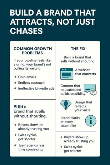 Build a brand that attracts